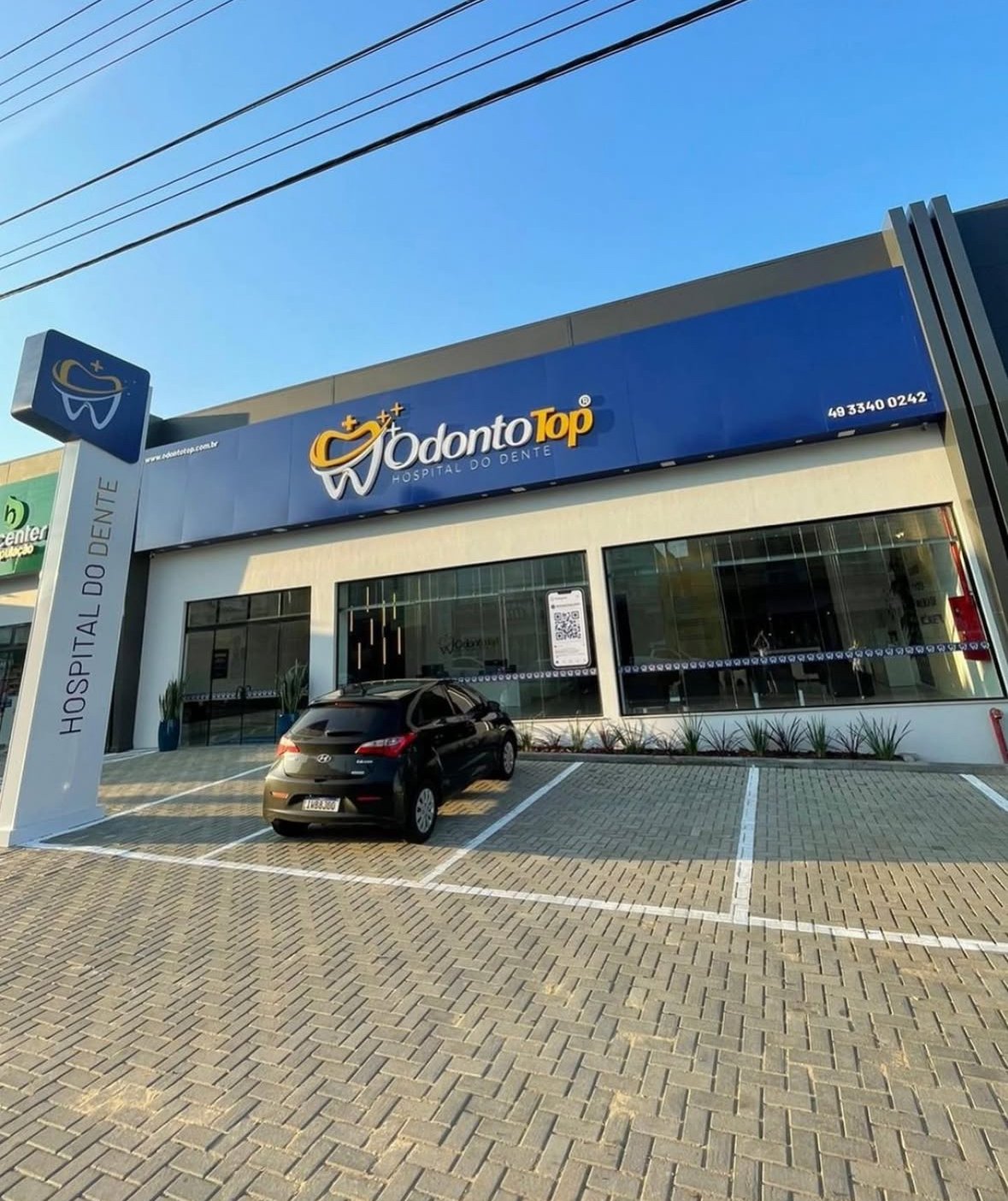 Projeto Odonto Top de comunicação visual - Recal Chapecó