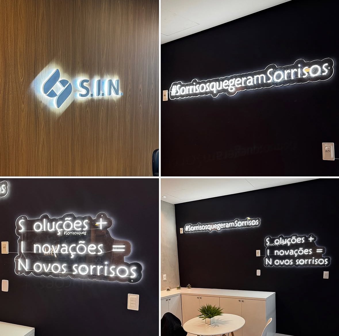 Letreiro SIM  - Recal Comunicação Visual